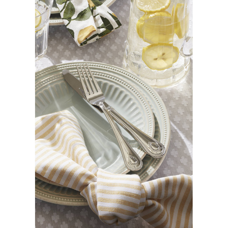 Lenox French Perle 65-Piece Flatware Set & Reviews | Wayfair